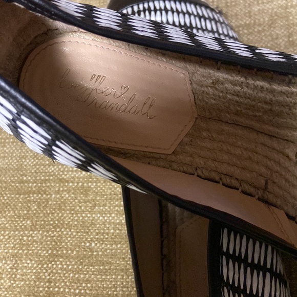 Loeffler Randall braided leather tip espadrilles, used. - Picture 4 of 8